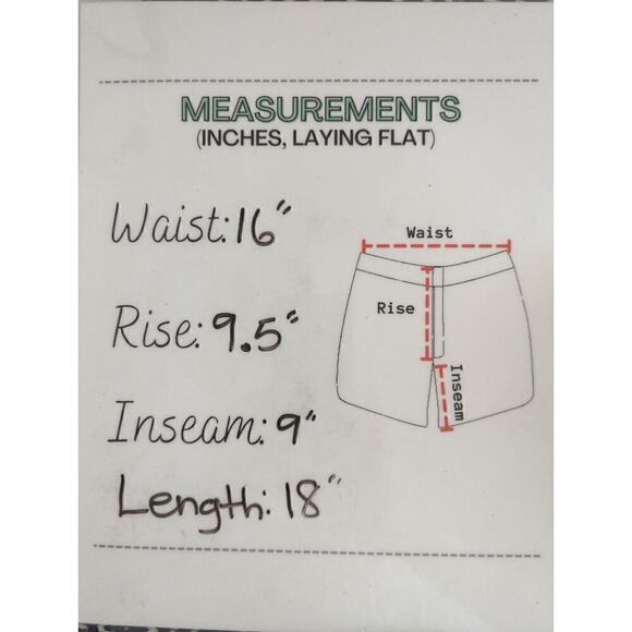 Mario Serrani Italy Tummy Control Comfort Stretch Shorts Black White Size 10 NWT - Picture 7 of 8